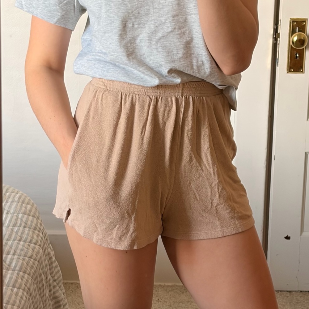 Blush lounge shorts